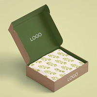 Reciclable de fábrica directamente al por mayor papel de impresión en color personalizado envío por correo diseño de caja de embalaje