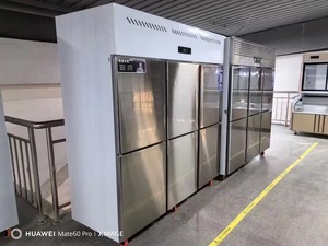 Kinh Tế sáu cửa tủ lạnh thương mại lớn đôi nhiệt độ khách sạn tủ đá cho nhà bếp sử dụng - Product Image 6