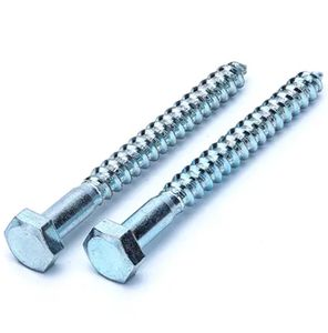 Fastener Manufacturer Stainless Steel Hexagon Head <strong>Wood</strong> <strong>Screws</strong> DIN571 A4-80 for Timber Construction - Product Image 3