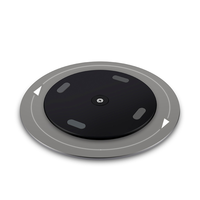 Groothandel UPERGO 360-GRADEN Rotatie Aluminium Computermonitor Draaibare Basis 90 Graden Kantelbaar 24 Inch Flat Panel Voorraad