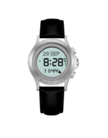 Nouvelle montre pour homme en acier inoxydable musulmane avec boussole Qibla, alarme Adhan, calendrier Hijri, montre islamique, montre homme