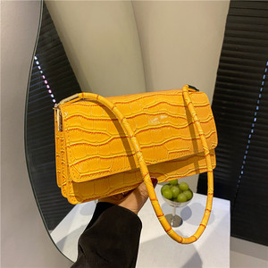 Bolso de Lujo para Mujer en Colores Sólidos, Mini Bolso Clásico con Cadena, Bolso de Mano de Cuero Puro para Mujer - Product Image 4