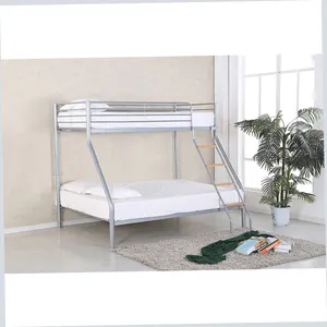 Camas cama de 1 pieza de la cama y los niños para hombres escritorio Bunker doble desacreditar Metal europeo con deslizó niño lleno de mecanismo Loft sofá