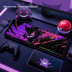 Cá tính gen-gar Keycaps Side mờ PBT thăng hoa Cherry prrofile cho 68/75/84/87/96/104 Bàn phím cơ khí - Product Image 4