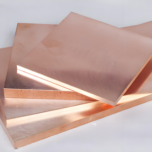 China Factory Direct High Purity Copper Plate <b>Sheet</b> for Industrial Manufacturing - 0.5mm to 100mm Thickness - Product Image 1