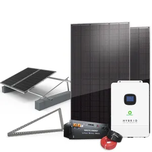 Germania magazzino logo personalizzato di alta qualità 20kw 30kw sistema di pannelli solari ibridi in francia