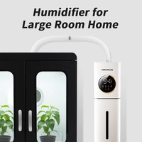 Humidificador Ultrasónico de 8L para Reptiles y Plantas, Gran Producción de Vapor, Bajo Ruido, para Uso Doméstico, Terrarios y Recintos de Selva Tropical