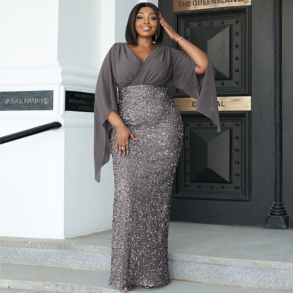 Shop Our Collection of Plus Size Sequin Mermaid Gowns