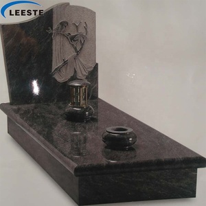 काला भूरा यूरोपीय शैली संगमरमर समाधि संगमरमर स्मारक - Product Image 5