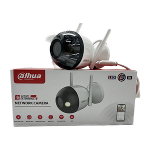 Cámara de Seguridad Dahua con Detección Humana, 4MP, Entrada de Red, Color Completo, Enfoque Fijo, Exterior, Tipo Bala, F4C-LED, con Wi-Fi - Product Image 1