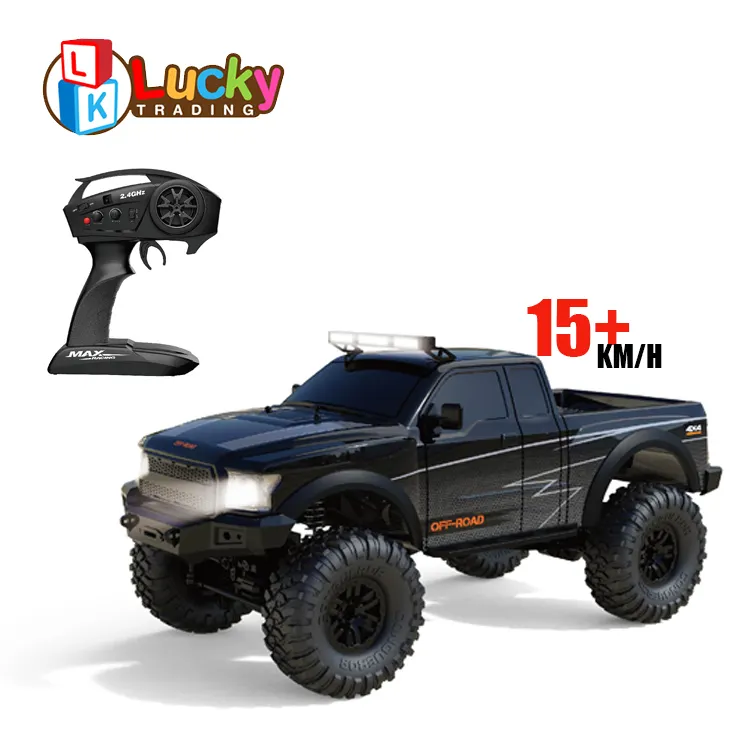 4X4 Remote Control Crawler 1/10 Scale simulation 2.4Ghz Electric RC 4WD off-road Truck