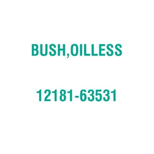 Oem no.1218163531 12181 63531 Bush oilless cho Kubota Máy bộ phận động cơ