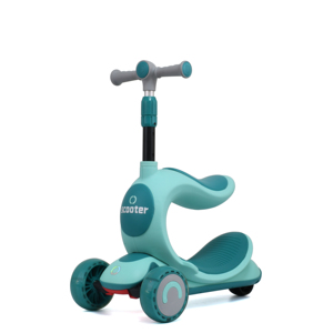 Nuevo Patinete de Empuje con Pedal para Niños, Patineta de 3 Ruedas, Patinete de Pie - Product Image 1