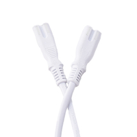 Longueur et couleurs personnalisées PDU Y adaptateur répartiteur cordons d'alimentation C7 à IEC C8 câble d'alimentation fabricant fournir rallonge