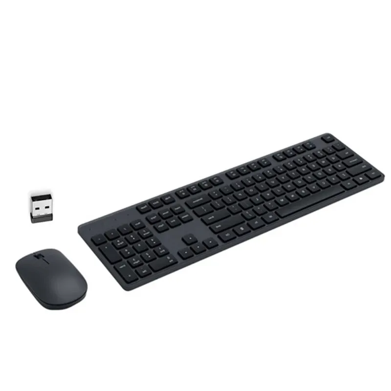 Portable Xiaomi Wireless Keyboard And Mouse Combo Thin USB RF 2.4GHz Game Keyboard For Office