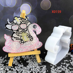 Moule de moulage en résine de silicone fait main Kingnoo, forme irrégulière, 1 pièce, style DIY, ornements décoratifs, outils pour gâteaux, en stock dans le Hebei - Product Image 4