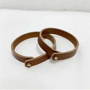 Customizable minimalist <b>leather</b> <b>bracelets</b>, trendy and fashionable women's jewelry, elegant best friend <b>bracelets</b>, logo printing - Product Image 4