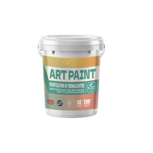 Pintura de Pared con Textura de Terciopelo Multicolor, Directo de Fábrica, Marca Privada, Revestimiento Acrílico a Base de Agua para Interiores, Bajo Olor - Product Image 1