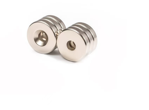 ד 1/2 "ד 1/4" ד 1/8 "מגנטים עגול נוידימיום עם חור מנוטרל - Product Image 2