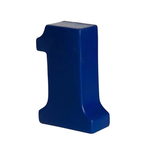 Custom Logo PU Foam Number 1 Shaped Slow Rising Stress <b>Ball</b> Promotional Gifts <b>Squeeze</b> Decompression Toys for Kids Boys and Girls - Product Image 4
