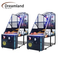 Machine de jeu d'arcade de tir au basket-ball à pièces de monnaie de haute qualité MAKER pour le basket-ball de rue avec fonctionnement à jetons