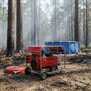 Timecore WBS-YGMB-13 Forest Firefighting Diaphragm <b>Pump</b> 6MPa Gasoline Fire <b>Pump</b> for Long Distance Water Supply - Product Image 1