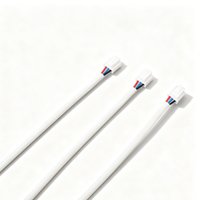 Kabel Harness Terminal 3 Pin PH2.0 Single-End Kustom, Selubung PVC Putih, Kabel Jumper 3 Inti untuk Papan PCB Peralatan Rumah Tangga