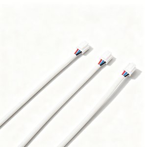 Kabel Harness Terminal <span class=keywords><strong>3</strong></span> Pin PH2.0 Single-End Kustom, Selubung PVC Putih, Kabel Jumper <span class=keywords><strong>3</strong></span> Inti untuk Papan PCB Peralatan Rumah Tangga - Product Image 1