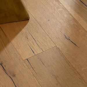Parquet en bois d'ingénierie en acajou européen pour les espaces de vie intérieurs, les chambres à coucher, grain naturel personnalisable, système de clic - Product Image 5