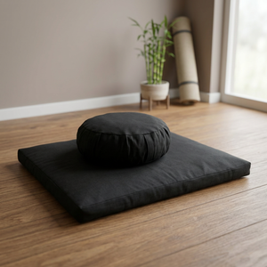 Zabutones de yoga y meditación ligeros orgánicos y ecológicos con relleno de trigo Buck cómodo a la venta - Product Image 2