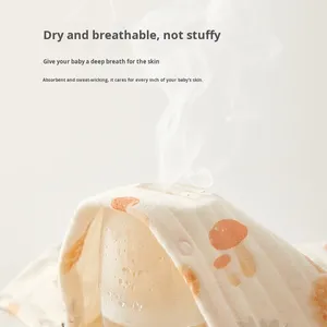 Tutina Calda per Neonati <span class=keywords><strong>con</strong></span> Disegni Cartoon, Versatile e Lunga, per Autunno e Inverno, Pigiama Imbottito in Cotone, Unisex - Product Image 4