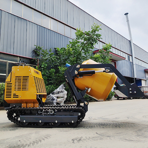 Mini 300L Diesel betoniera macchina piccolo tamburo Mobile cemento con CE certificato pompa e componenti del nucleo del motore - Product Image 4