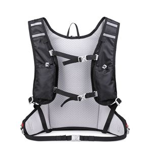 Sac à dos de cyclisme 12l imperméable en polyester, sac d'hydratation pour vélo, sac à dos pour les déplacements quotidiens, la randonnée, la course à pied, le vélo, le cyclisme - Product Image 5