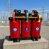 Transformateur de puissance triphasé sec SCB12 30 10 0.4KV, noyau en cuivre, double enroulement, 6-35KV vers 220-1140V