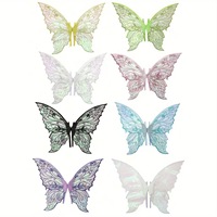Ailes pliables d'ange, de papillon et d'elfe colorées, baguette magique de fée, oreilles d'elfe, ailes pour accessoires de cosplay