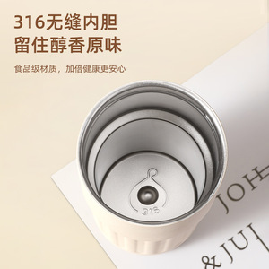 316 Stainless Steel Insulated Coffee Mug With Lid And Handle For Men Women Business Gifts Car Use - Product Image 4