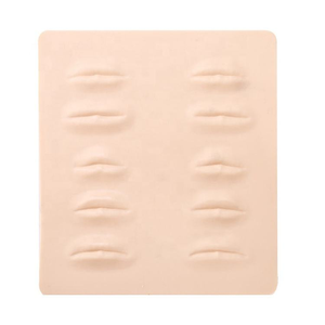 3D Soft <b>Silicone</b> Microblading Lip Practice Skin Training <b>Tool</b> for Permanent Makeup Beginners - Product Image 5