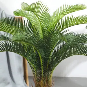 83cm Petite Fausse Plante Plastique Feuilles de Palmier Artificielles Plantes