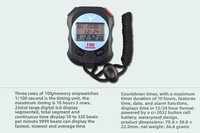 Cronómetro Mecánico Impermeable PC100A, Multifunción, Deportivo, con Cuenta Regresiva, para Atletismo, Entrenamiento de Carrera