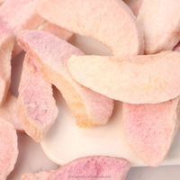 Pépites de pêches lyophilisées croustillantes et juteuses pour ingrédients, pâtisseries et collations – Vente en gros – Sans sucre ajouté, sans gras