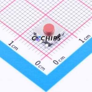 TD-1125SE-3.1H-250 Tactile Switch SMD Switch Single Pole Single Throw Round Button 2.5N Vertical Mount - Product Image 1