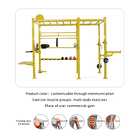 Équipement d'entraînement de gymnastique de haute qualité Multi Jungle Rig Power Cage Monkey Rack Gym Squat Stand Rack Fitness Rig