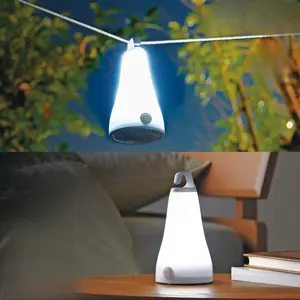 Lanterne de camping à LED multi-usage pour l'extérieur avec pile AAA Lampe de camping Lanterne 12 Luces 80 ABS 3 X AAA Battery