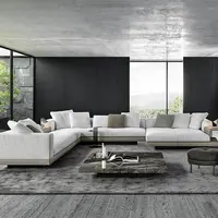 Modern Velvet Sofa Set for Living Room