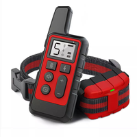 Elektrisches Hundetrainingshalsband mit Vibration, Anti-Bell-Kontrolle, Wiederaufladbar, Fernbedienung, Wasserdichtes Halsband für Hunde