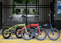 Sava — vélo pliable en alliage d'aluminium de 20 pouces pour adulte, Java zello, freins à disque