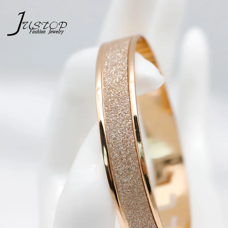 2020 Mode-sieraden Glitter Sparkle Vergulde Manchet Verstelbare Bangle