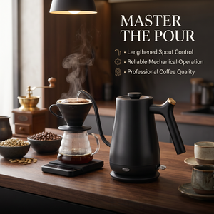 Bouilloire à café à col de cygne 800 ml pour cuisinière, avec logo personnalisé, verseur intelligent, contrôle automatique de la température, portable pour voiture et usage domestique, Smart Tempe - Product Image 2