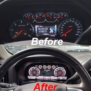 Tableau de bord numérique LCD 13,1 pouces pour Chevrolet Silverado GMC Sierra 2014-2018, mise à niveau du système Linux - Product Image 6