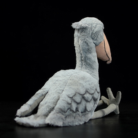 Peluche réaliste de cigogne à bec de ciseaux, jouet en peluche doux pour enfants et amateurs d'oiseaux